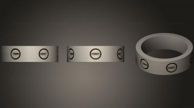Jewelry rings Ring 203 3d model